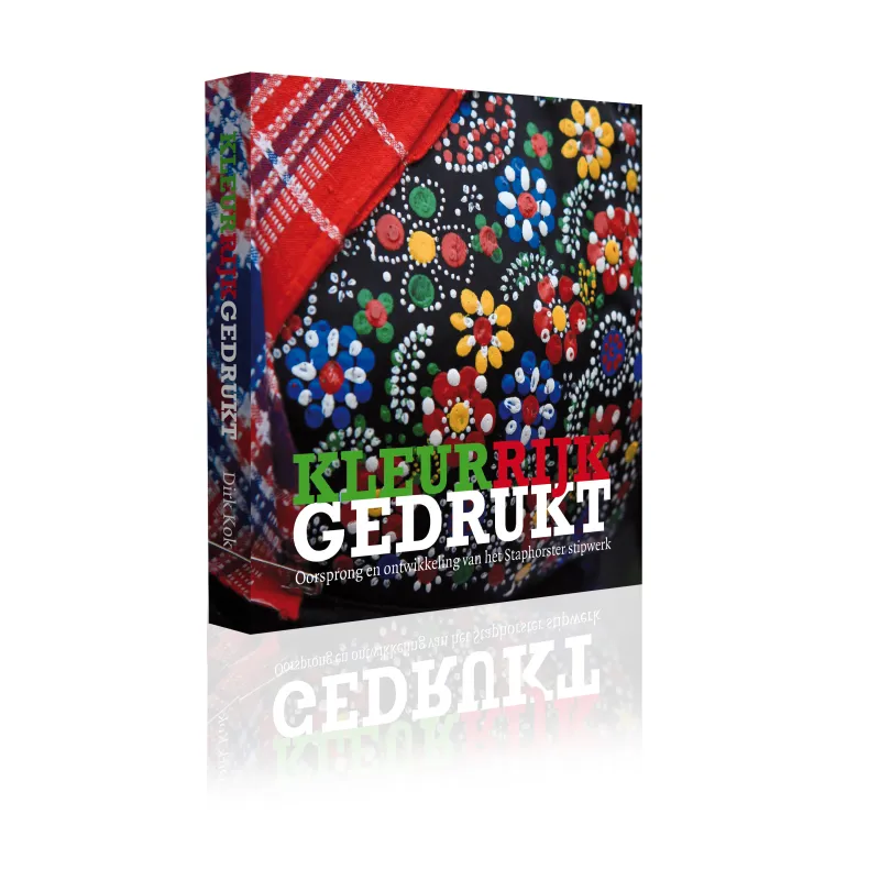Boek kleurrijk gedrukt