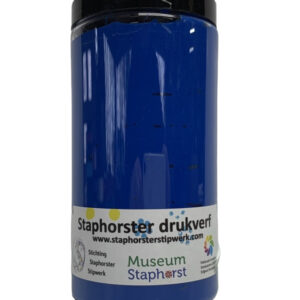 Drukverf blauw 500 gram