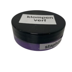 Staphorster klompenverf paars 50 gram