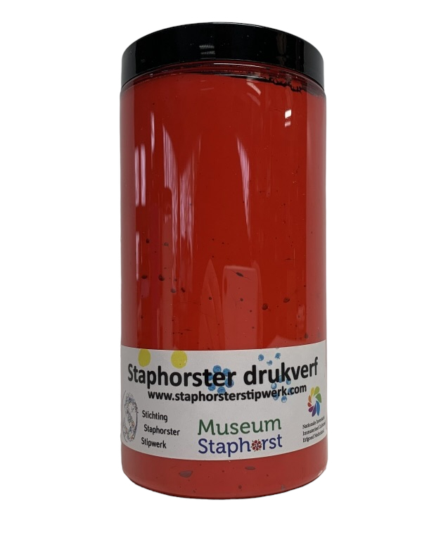 Drukverf Rood 500 gram