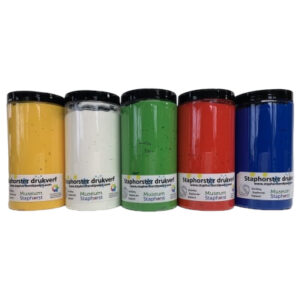 Set drukverf 5 x 500 gram
