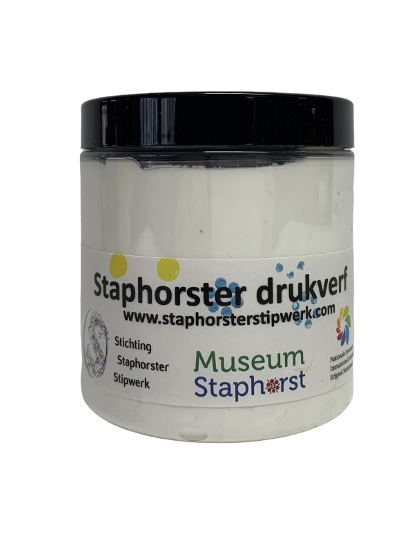 Drukverf Wit 250 gram