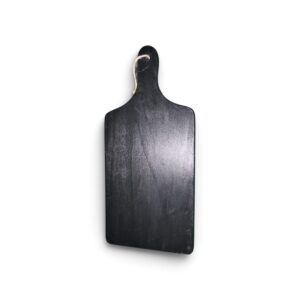 Zwarte Borrelplank – 35 × 16 × 2 cm