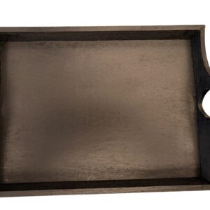 Dienblad zwart afmeting 25 x 18.5 x 3 cm nr. 1