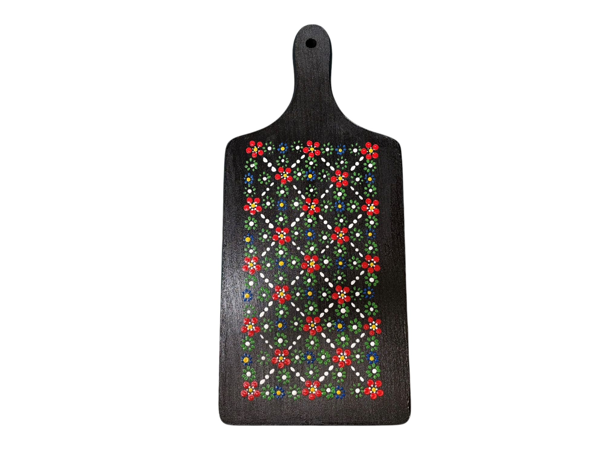 Borrelplank met Staphorster Stipwerk – 35 x 16 x 2 cm nr. 1