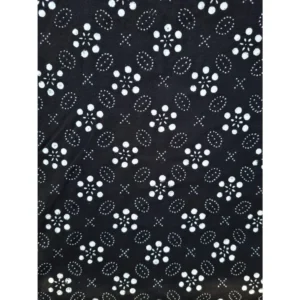 Zwarte Katoenen Tas met Staphorster Stipwerk – 41,5 × 38 cm nr. 2